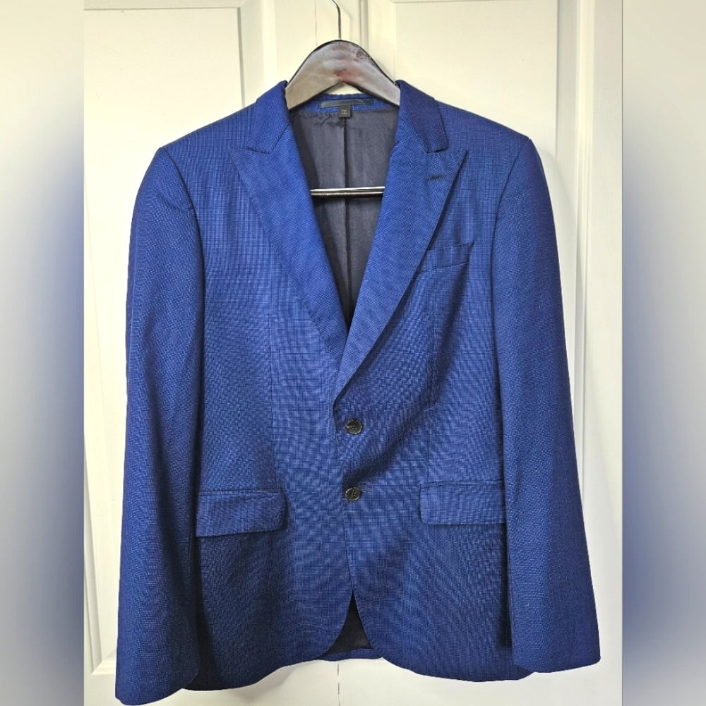 SLIM-FIT JACKET IN VIRGIN-WOOL TWILL 38 R